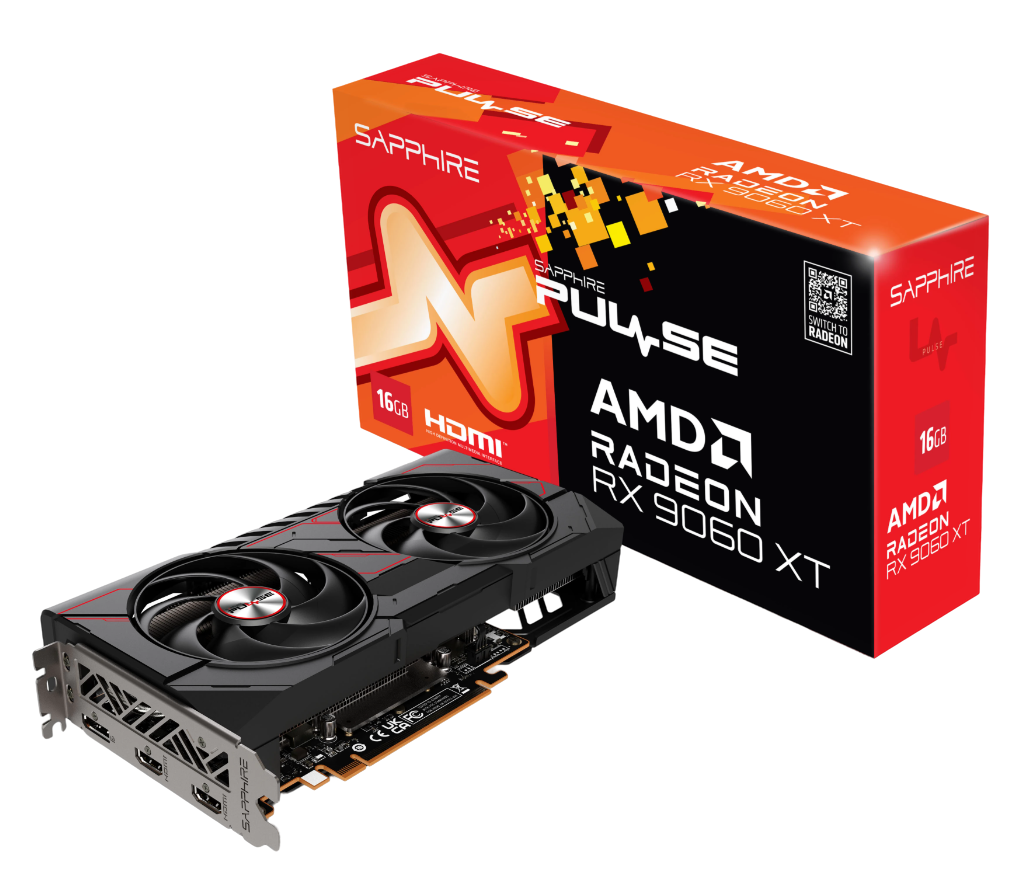 Slika proizvoda SAPPHIRE 11350-03-20G Radeon RX 9060 XT 16GB GDDR6 PULSE GAMING OC PCIE