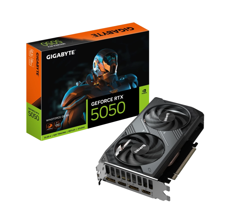 Slika proizvoda GIGABYTE GV-N5050WF2OC-8GD WINDFORCE OC GeForce RTX 5050