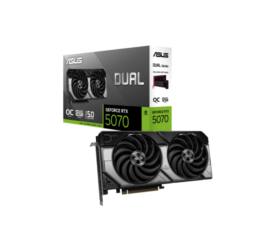 Istaknuti proizvod: ASUS DUAL-RTX5070-O12G Dual OC GeForce RTX 5070 12GB GDDR7 DLSS4