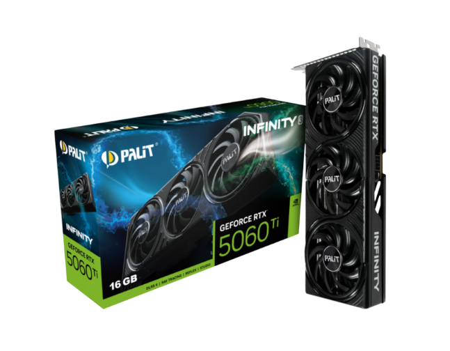 Slika sličnog proizvoda: PALIT NE7506T019T1-GB2061S Infinity 3 GeForce RTX 5060 Ti 16GB GDDR7 DLSS4