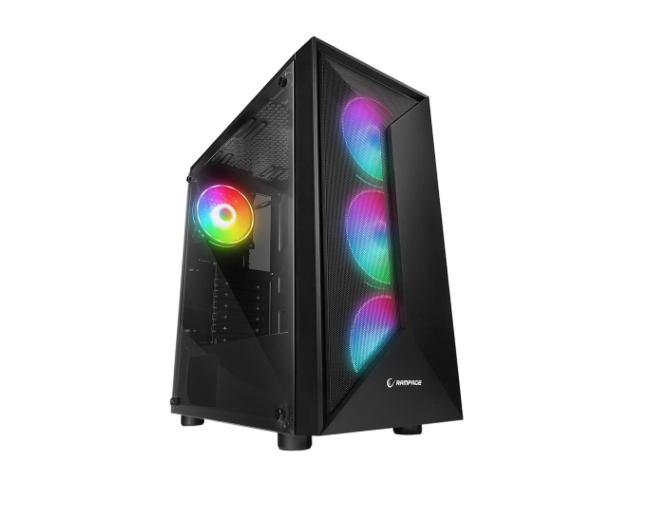 Slika proizvoda Rampage TRIANGLE  4x120mm RGB